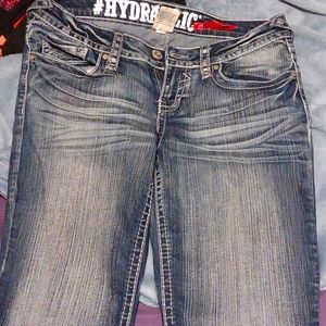 Hydraulic Lola Slim Boot Jeans 7/8